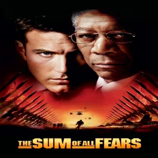 The Sum of All Fears 4K Vudu Or ITunes