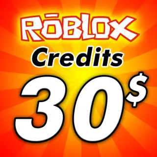 $30.00 Roblox Gift Card Digital Pin Delivery Robux Premium Membership