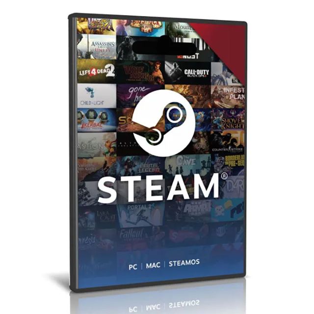 image of steam wallet gift card