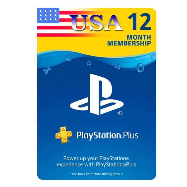 PlayStation Plus 12 Months Membership [DIGITAL CODE] USE COUPON ON MY PROFILE PlayStation Plus