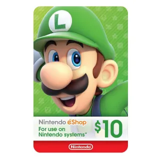 $10 Nintendo eShop Gift Card [Digital Code] 