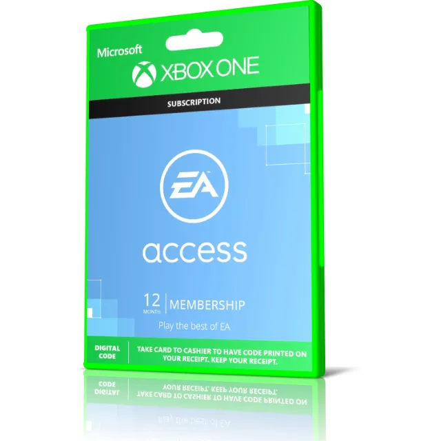 EA ACCESS - 12 MONTHS SUBSCRIPTION XBOX ONE DIGITAL DOWNLOAD CODE XBOX ...