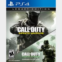 Call of Duty Infinite Warfare + Modern Warfare 2 Remastered PS4 Legacy Edition Instant Delivery