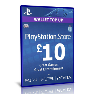 10 wallet top up ps4