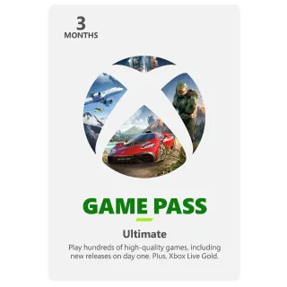Xbox Live Ultimate Game Pass 3 Months