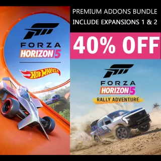 Forza Horizon 5 Premium Add-Ons Bundle Rally Adventure + Hot Wheels