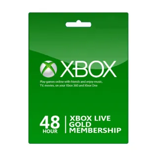 Xbox Live 48 Hours Gold Membership Code 2 days Xbox One & 360 Instant Delivery