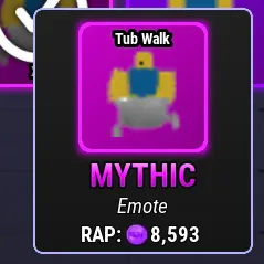 Tub Walk - Emote