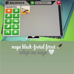 mega black footed ferret