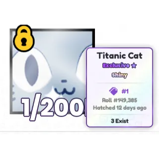 Shiny Titanic Cat (PETS GO)