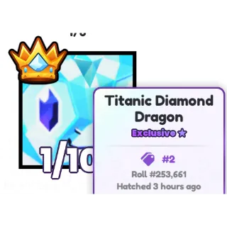 Titanic Diamond Dragon (PETS GO)