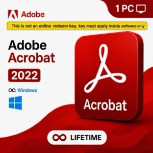 Adobe Acrobat DC Pro 2022 | 1 Device | LIFETIME | Global