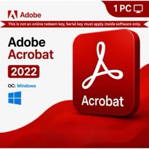 Adobe Acrobat PRO DC 2022 | For Windows