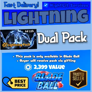 Lightning Dual Pack Blade Ball