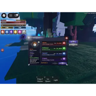 Sailor Piece LVL 16000 | 893% DMG ⚔️ | Strongest Shinobi B10+F + Cid V2 B10 + Great Mage B10 | 8 MELEE  | Multi-Race 