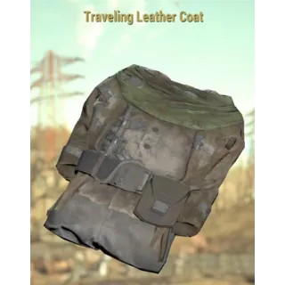 Travelling Leather Coat