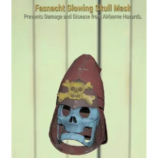  GLOWING SKULL MASK