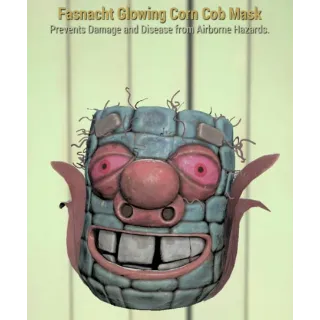 Glowing Corn Cob Mask Fasnacht