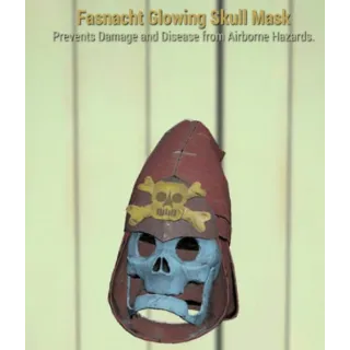  GLOWING SKULL MASK