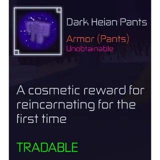 Jujutsu Infinite - Dark Heian Pants