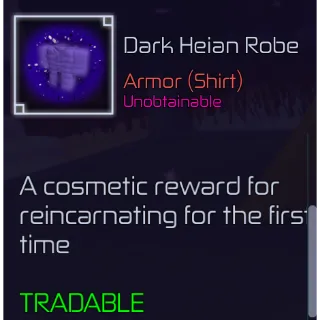 Jujutsu Infinite - Dark Heian Robe