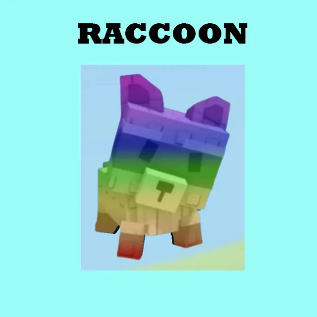 RACCOON - Roblox Game Item - Gameflip