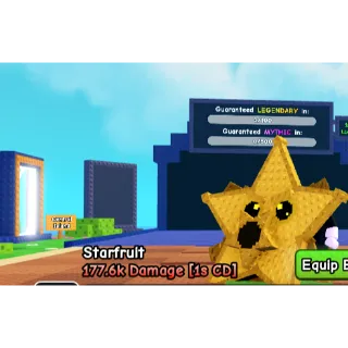 GOLD STARFRUIT 177.6K DMG