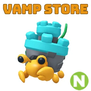 NEON CASTLE HERMIT CRAB