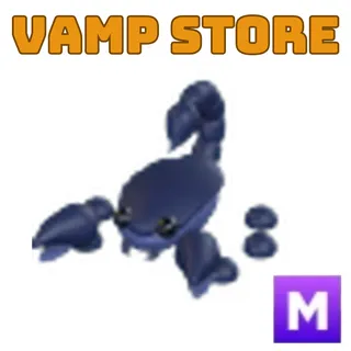 MEGA NEON HALLOWEEN BLUE SCORPION 