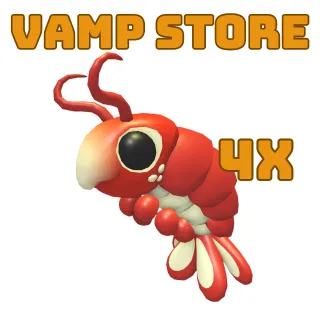 4x EMPEROR SHRIMP