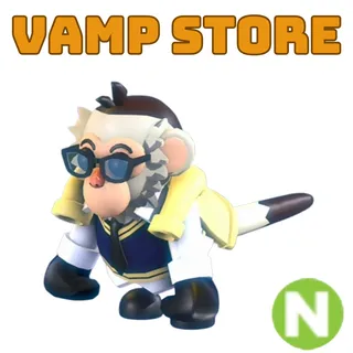 NEON PREPPY CAPUCHIN MONKEY 