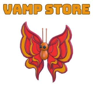 NEON VERMILION BUTTERFLY 