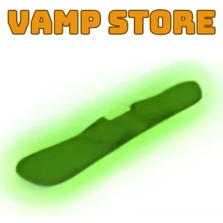 GREEN NEON SNOWBOARD