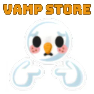 PRETTY PLEASE SNOWBALL STICKER