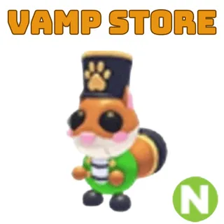 NEON NUTCRACKER SQUIRREL 