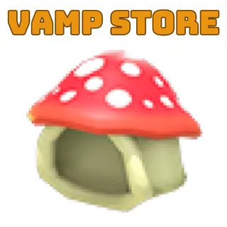 ECO RED MUSHROOM HOOD