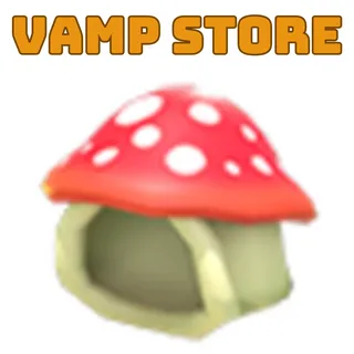 ECO RED MUSHROOM HOOD