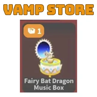FAIRY BAT DRAGON MUSIC BOX