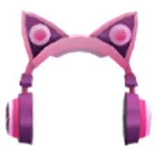 PINK CAT EAR HEADPHONES