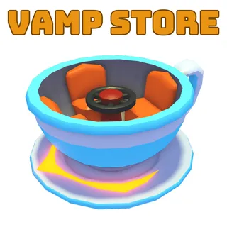 SPINNING TEACUP VEHICLE