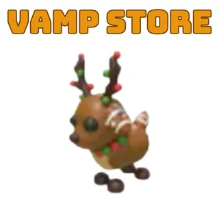 NEON GINGERBREAD REINDEER 