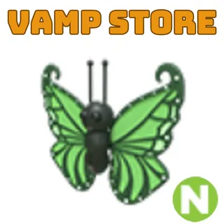 NEON GREEN BUTTERFLY 