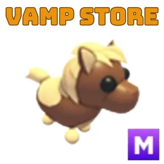 MEGA NEON Shetland Pony Dark Brown