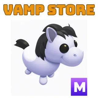 SHETLAND PONY WHITE MEGA