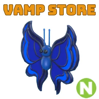 NEON BLUE BUTTERFLY 