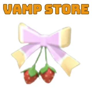 STRAWBERRY SHORTCAKE BOW