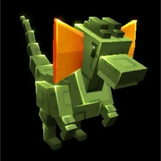 Rainbow Hatched Dilophosaurus