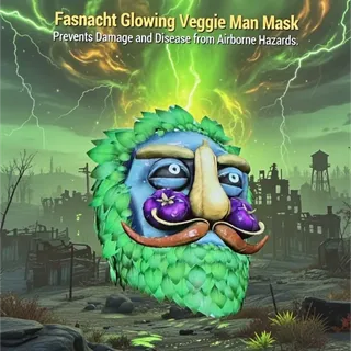 Glowing Veggie Man Mask