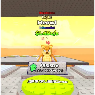 Drill For Brainrots Meowl 1.4Dc/s 100x Stock