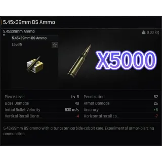 5000 * BS bullets fast delivery ﻿